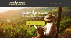 Desktop Screenshot of kratomparadise.com